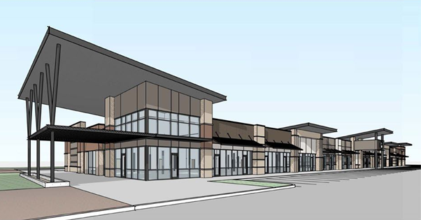 Retail pad site for lease Richmond